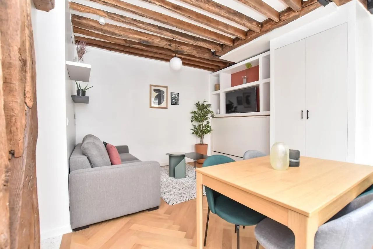 Authentic Apartment 1Br-4P Republique - Le Marais 파리