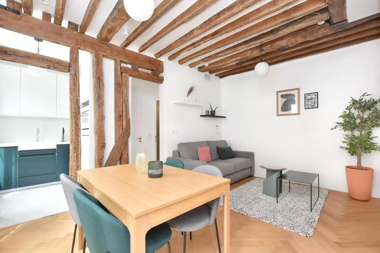 Authentic Apartment 1Br-4P Republique - Le Marais Paris 0*,  France